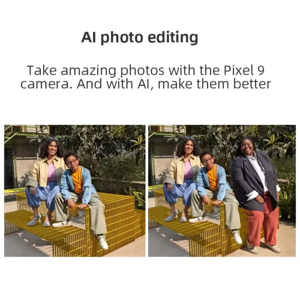 Google-Smartphone Pixel 9 5G, Tensor G4, pantalla OLED de 6,3 pulgadas, 120Hz, cámara de 50MP, batería de 4700 mAh, Android 14, NFC - Imagen 2