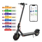 Mankeel-patinete eléctrico plegable para adultos, patinete eléctrico de 30KM, 350W, aplicación de 8,5 pulgadas, 10,4 Ah, sistema de freno doble