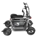 Patinete eléctrico de doble Motor de 4 ruedas para adultos, 800W, 48V, patinete de movilidad con tracción en las 4 ruedas y cesta de almacenamiento grande, 2 asientos para mujeres
