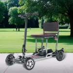 Patinete de movilidad eléctrico plegable portátil de primera calidad, diseño de LD2, patinete de movilidad ultraligero de 4 ruedas para personas mayores