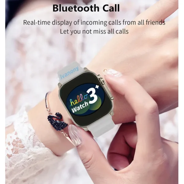 Reloj Inteligente Hello Watch 3 Plus Ultra con Pantalla AMOLED y Asistente de Voz - Imagen 2