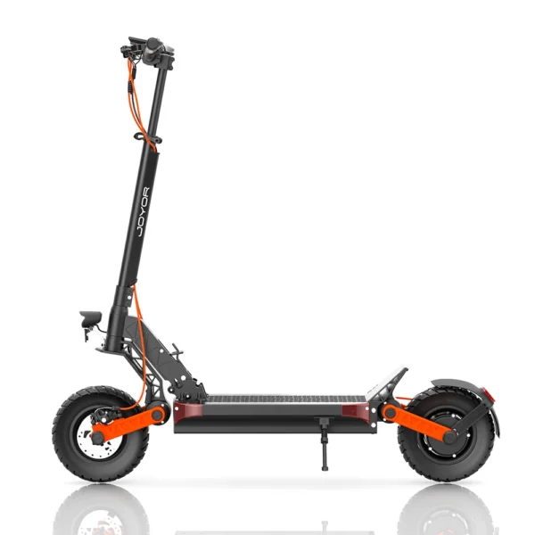 JOYOR-patinete eléctrico S5Z para adulto, Scooter con Motor de 600W, 48V, 13Ah, altura ajustable, plegable, neumáticos de 10x3,0 pulgadas - Imagen 5