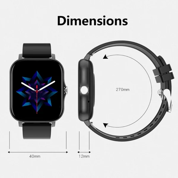 Reloj inteligente deportivo, reloj deportivo, Monitor de salud, reloj inteligente resistente al agua, relojes de llamada Bluetooth para hombres y mujeres, IOS, Xiaomi, Huawei 2024 - Imagen 6
