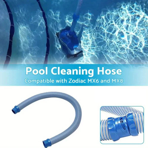 Mangueras de bloqueo para limpiador de piscinas, accesorios de repuesto de manguera de limpieza al vacío de goma de 1M para Zodiac X7/T3/T5/MX6/MX8, 1/3/5 Uds.