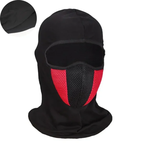 Máscaras faciales completas para motocicleta, pasamontañas transpirable, gorro, casco de motocicleta para Motocross, capucha para el cuello y la cara, máscara para Moto - Imagen 3
