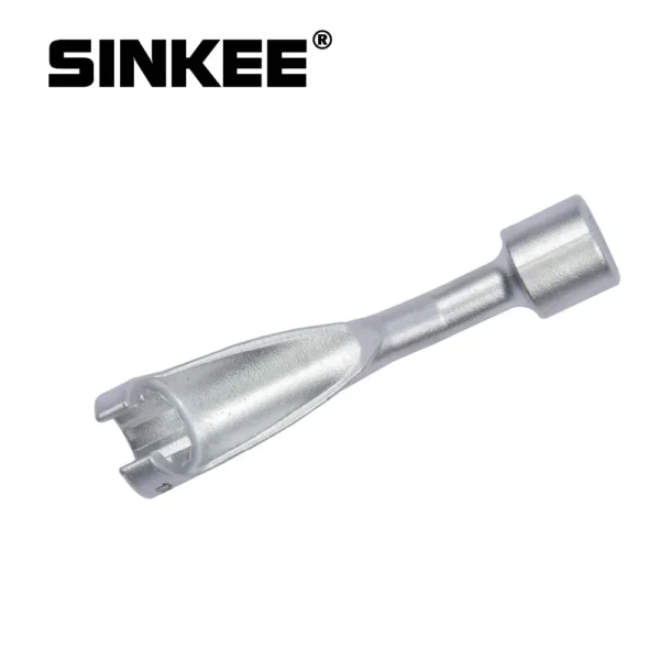Enchufe de línea de inyector de inyección de combustible para coche Mercedes, herramienta de garaje, 14/17mm, 1/2 pulgadas, SK1834, 1860 - Imagen 2