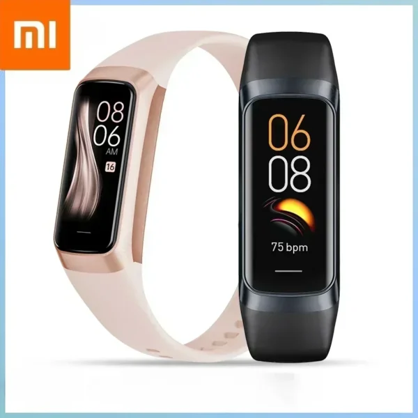 Xiaomi Amoled reloj inteligente hombres 2024 banda inteligente mujeres ritmo cardíaco sangre Smartwartch pulsera inteligente impermeable deporte Fitness Tracker