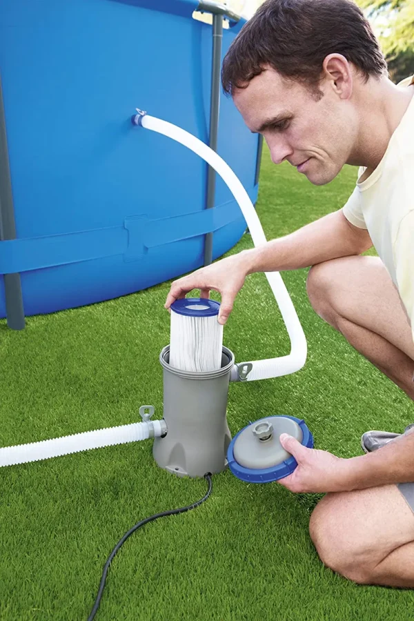 Bomba de filtro de piscina de 800Gal, 58386, para piscina a 18 pies - Imagen 6