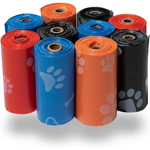 Bolsas para excrementos de perros, limpieza al aire libre, suministros para mascotas - Imagen 4