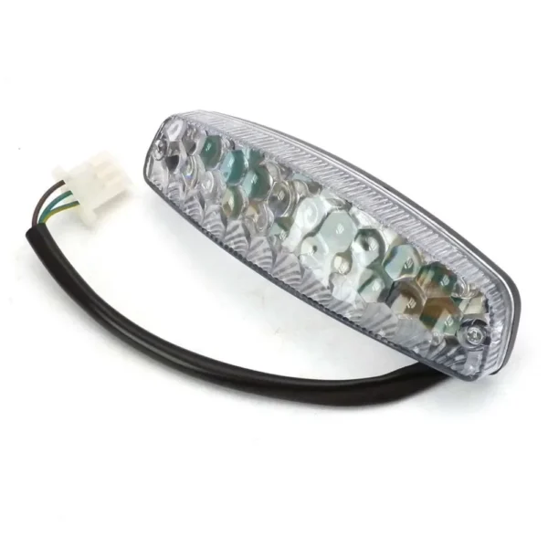 Luz trasera LED para motocicleta, luz de freno trasero para Mini ATV chino Quad 50cc 70cc 90cc 100c 110cc, piezas de motocicleta - Imagen 2