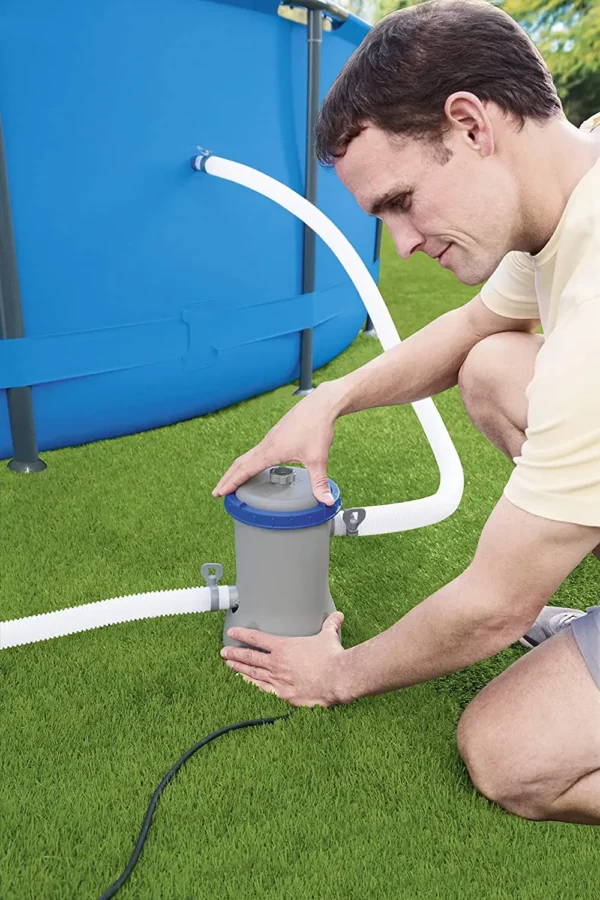 Bomba de filtro de piscina de 800Gal, 58386, para piscina a 18 pies - Imagen 5