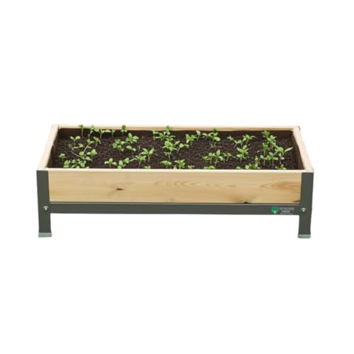 Jardinera Elevada De Madera Jardinera 90x40x26 cm