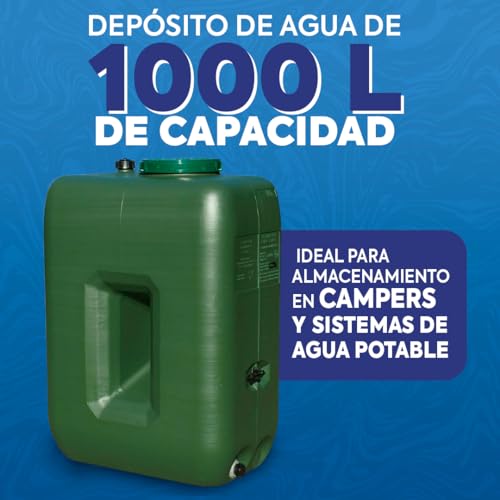 Sistema De Riego Depósito 1000L 400mm