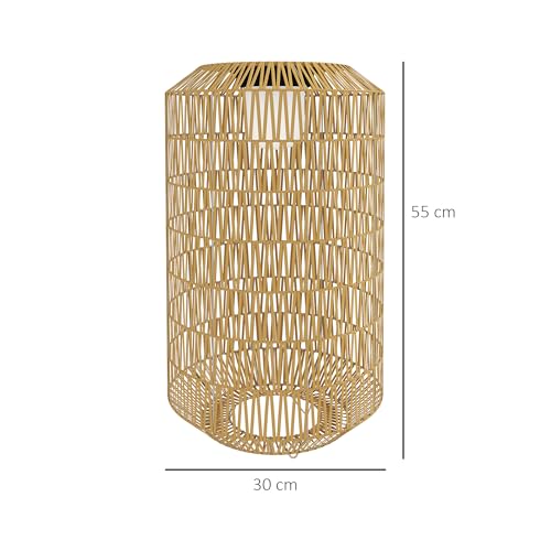 Faroles Solares Decorativos Outsunny solar 30x55 cm