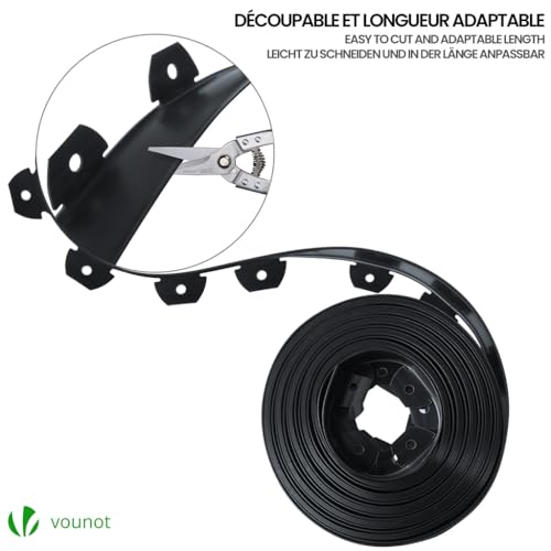 Borduras Para Jardin VOUNOT 20m 5cm
