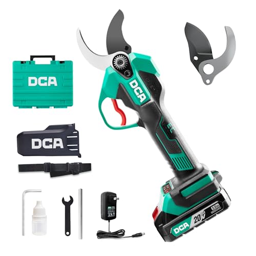 Tijeras de podar eléctricas DCA sin escobillas 20V 35mm 2,0Ah