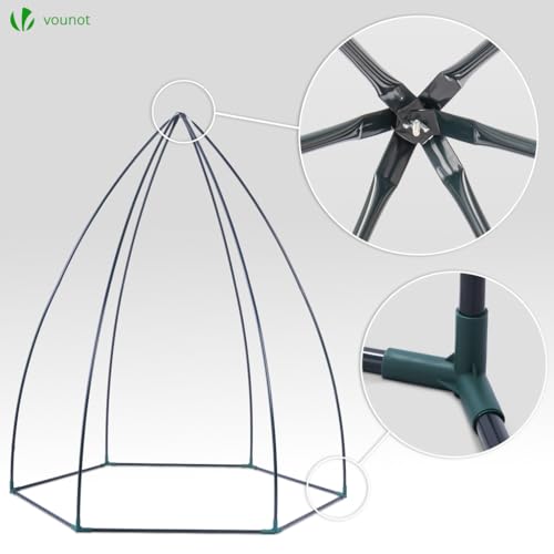 Invernadero exterior VOUNOT 160x160x180cm