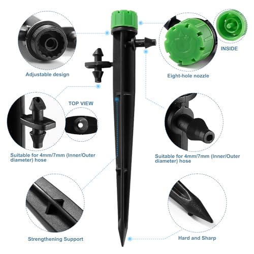 Goteros regulables VooGenzek 7 mm