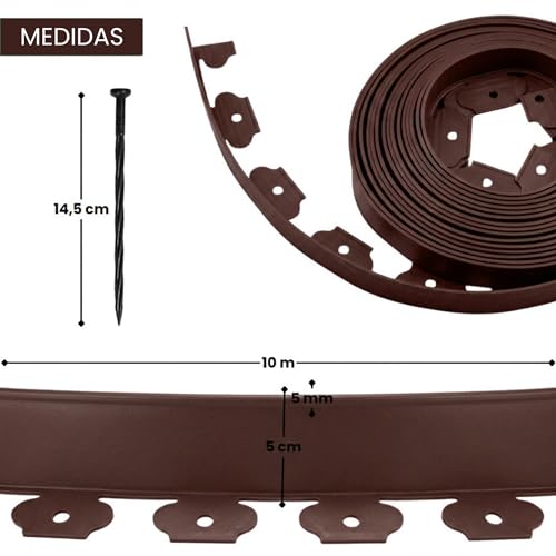 Borduras Para Jardin Ediesi 10 m 5 mm