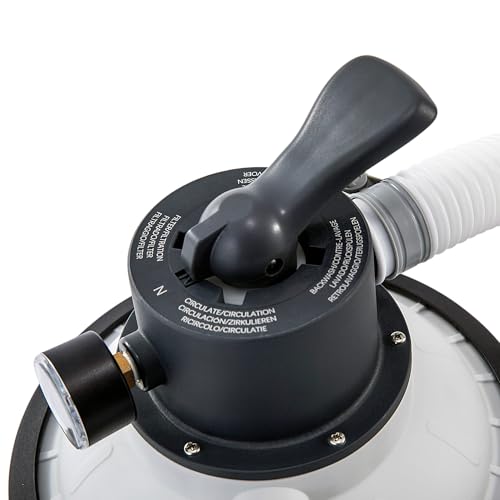 Depuradora de piscina Intex filtro de arena 3.500 L/H 17.000 L 4 Funciones