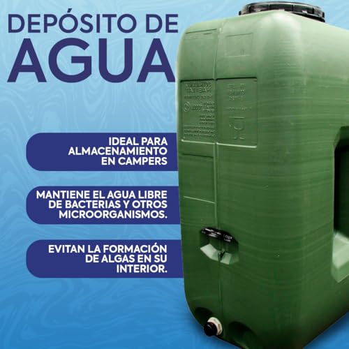 Sistema De Riego Depósito 1000L 400mm