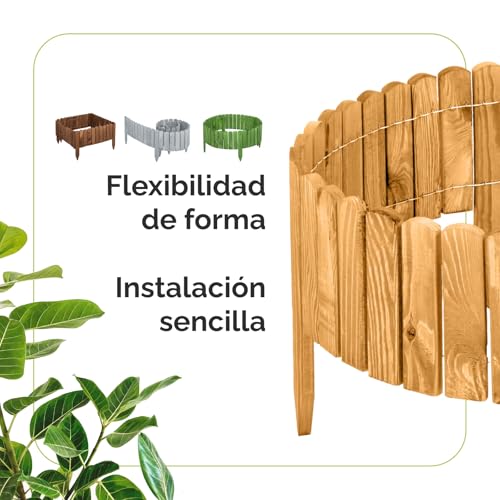 Borduras Para Jardin Garronda 8 x 200 cm