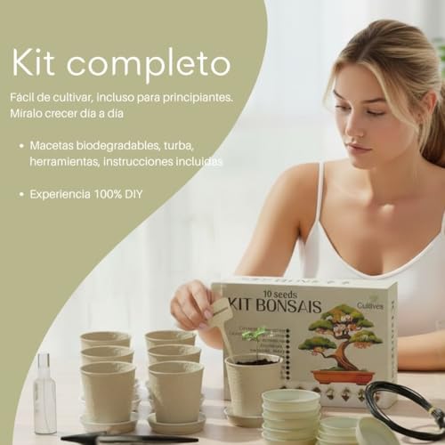 Kit de cultivo de bonsáis CULTIVEA