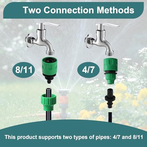 Conectores de riego 9mm