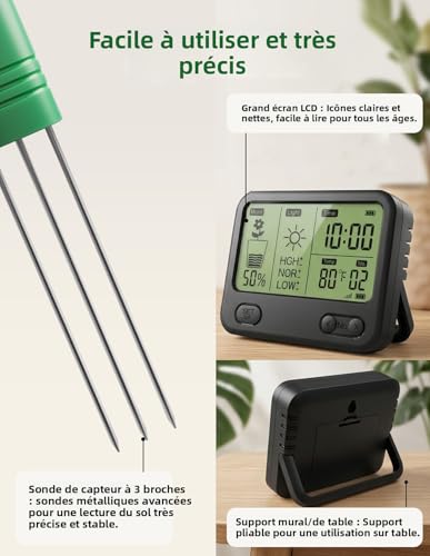 Sensores De Humedad Para Plantas Medidor