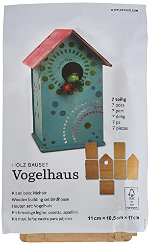 Casita Para Pajaros Rayher 11x10.5x17 cm