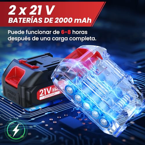 Tijeras de podar eléctricas sin escobillas 40mm 800W 2000mAh 21V