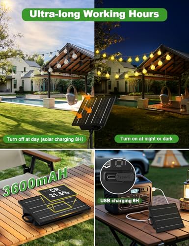 Guirnaldas Solares Exteriores FIFlying solar 17.1M