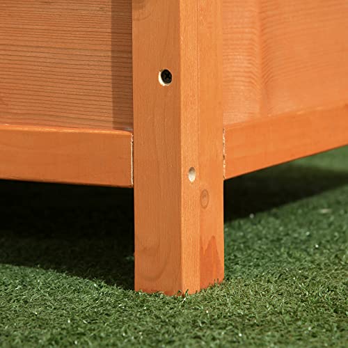 Caseta Exterior Para Perro PawHut 82 x 58 x 58cm