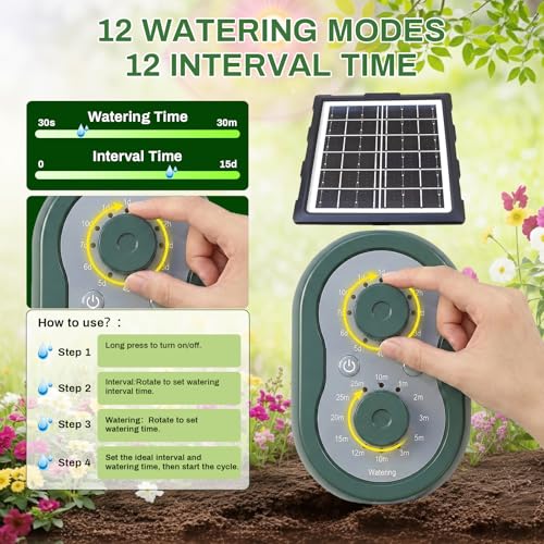 Sistema De Riego solar 15 m