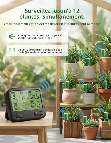 Sensores De Humedad Para Plantas Medidor