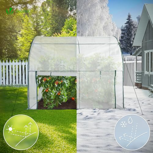 Invernadero exterior VOUNOT 200x100x180cm
