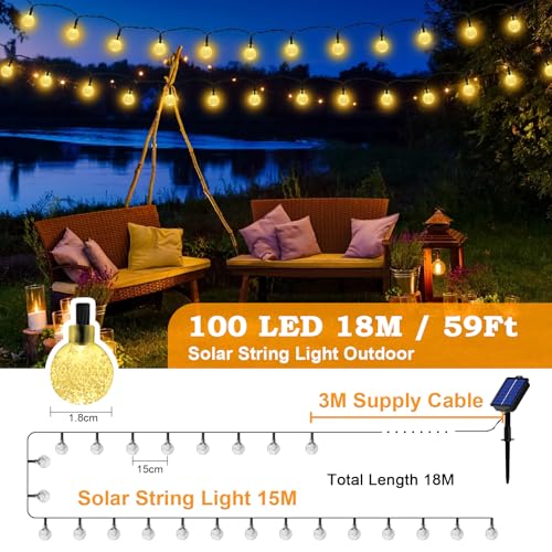 Guirnaldas Solares Exteriores Realky solar 18M