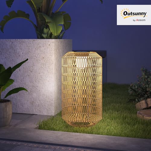 Faroles Solares Decorativos Outsunny solar 30x55 cm