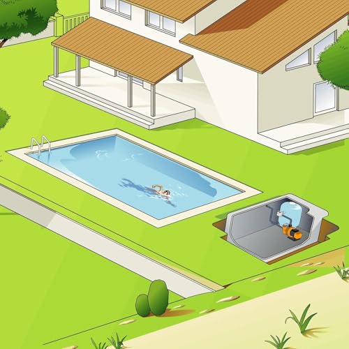 Bomba de piscina ESPA 17.400 l/h 15M 745W 1 HP