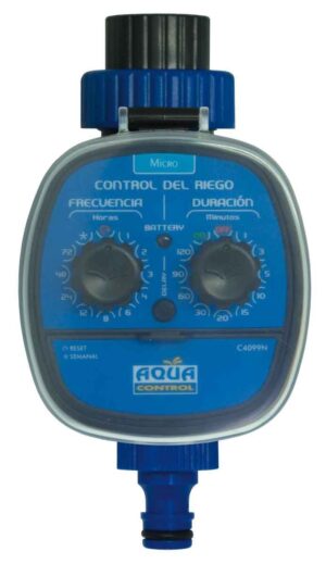 Programador de riego Aqua Control 10 x 10 x 16 cm