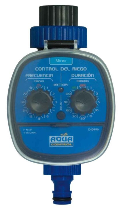 Programador de riego Aqua Control 10 x 10 x 16 cm