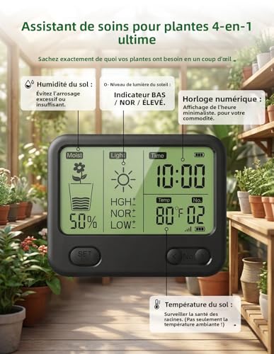 Sensores De Humedad Para Plantas Medidor