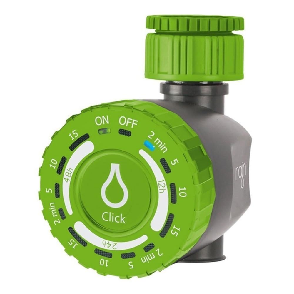 Programador de Grifo Rain Click Mist para Nebulización: Temporizador Control Preciso -