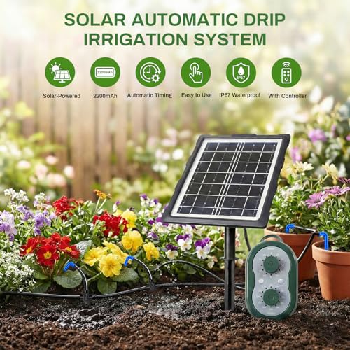 Sistema De Riego solar 15 m
