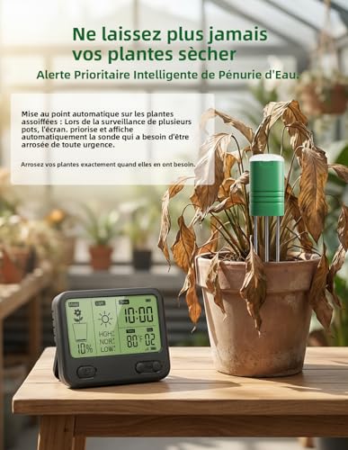 Sensores De Humedad Para Plantas Medidor