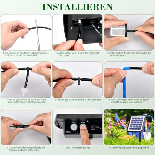 Sistema De Riego solar 15M