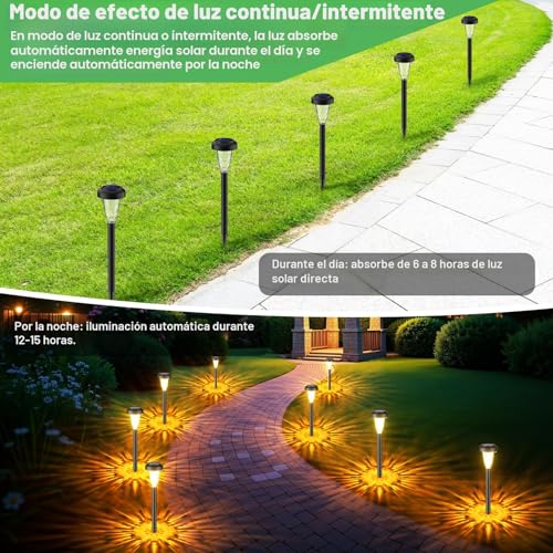 Luces Solares Para Jardin FIFlying solar