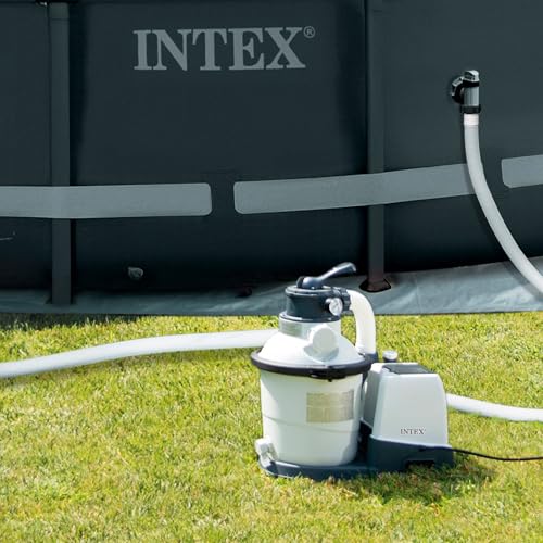 Depuradora de piscina Intex filtro de arena 3.500 L/H 17.000 L 4 Funciones