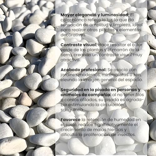 Caminos De Piedra Decorativa Piedras 24mm