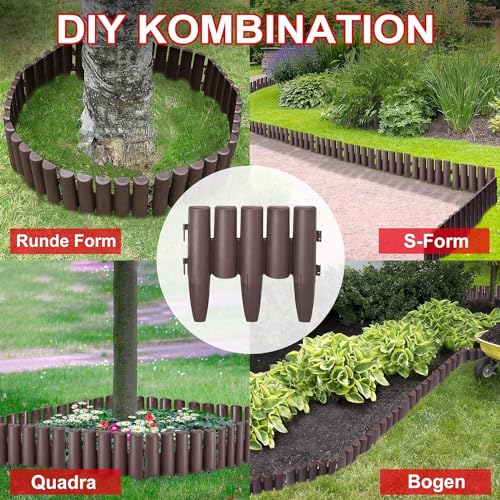 Borduras Para Jardin LARS360 28 x 24 cm 5,6 m